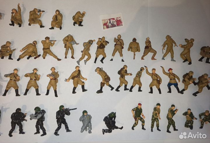 Модель солдатика масштаб 1/35