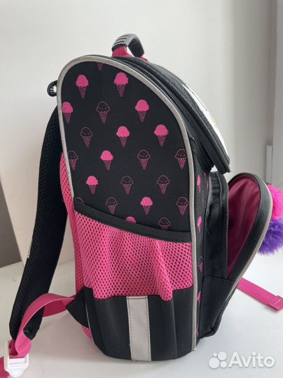 Рюкзак школьный Grizzly ранец для девочки