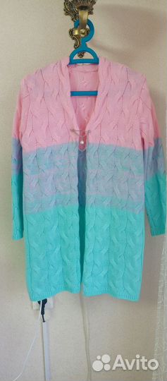 Кардиган удлиненный