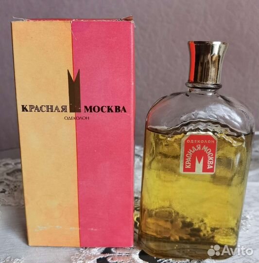 Одеколон винтаж СССР., красная москва