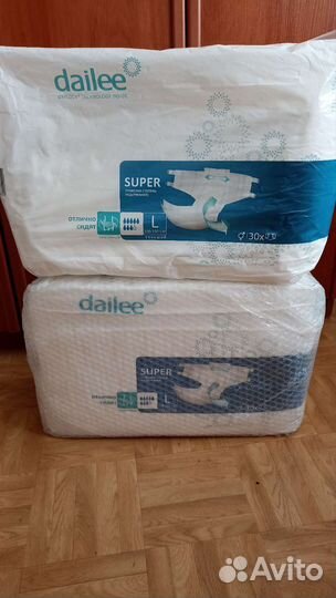 Памперсы Dailee42шт*33руб