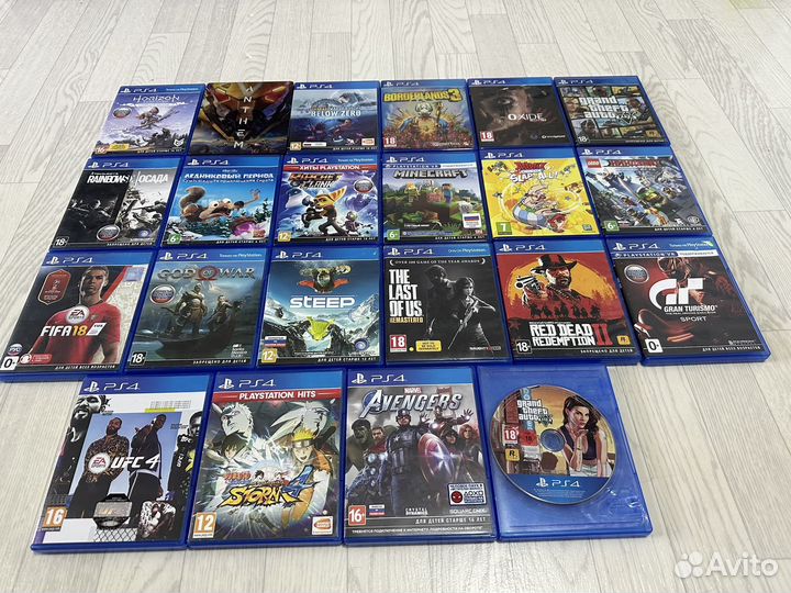 Диски для Sony PlayStation 4