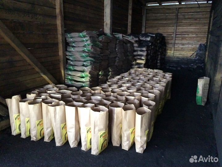 Древесные угли со склада производителя