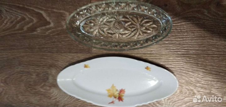 Тарелки фарфоровые СССР