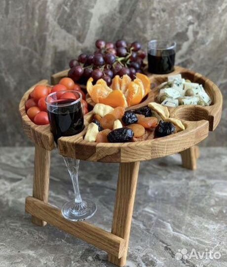 Винный столик виноица менажница доска