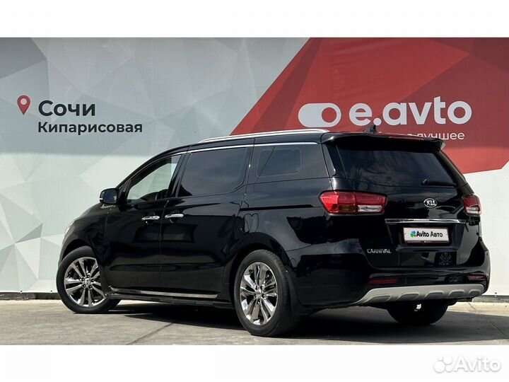 Kia Carnival 2.2 AT, 2017, 73 820 км