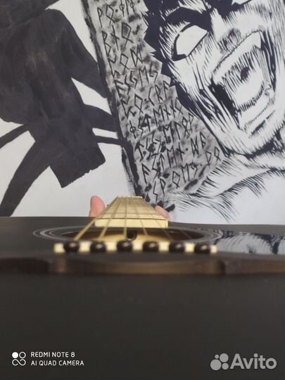 Акустическая гитара kepma D1C-BKM