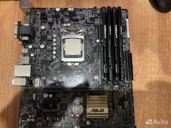 Материнская плата с процессором i7 7700k