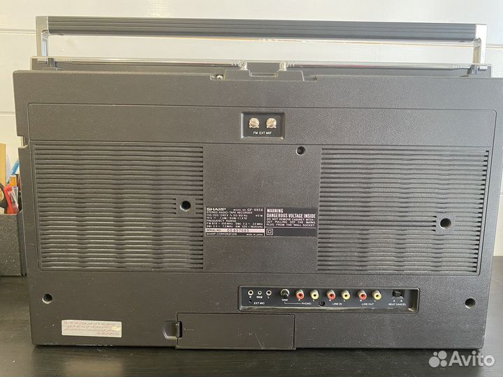 Кассетный магнитофон sharp