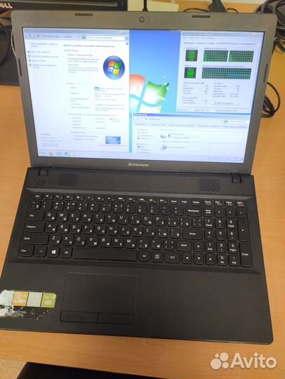 Ноутбук lenovo G505 AMD E1-2100, 2Гб, 500Гб, Win7