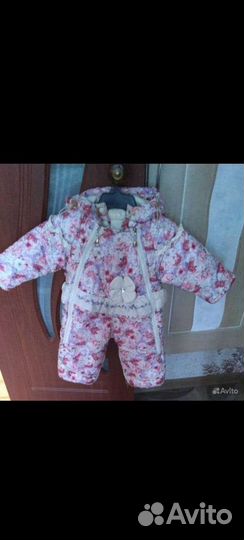 Зимний комбинезон для девочки