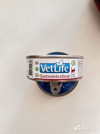 Vetlife gastrointestinal паштет для кошек 85г