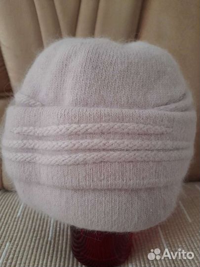 Шапка с шарфом