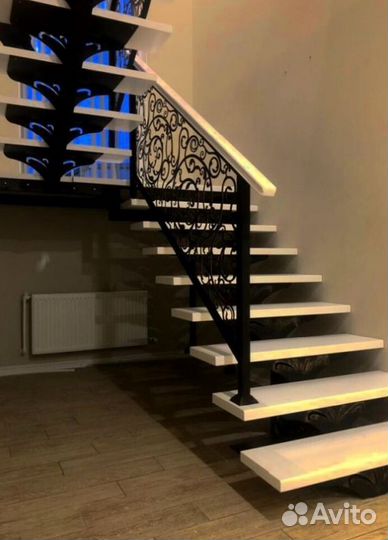 Металлические конструкции для лестниц