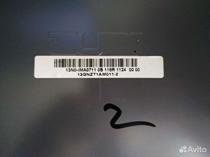 Крышка матрицы для ноутбука asus