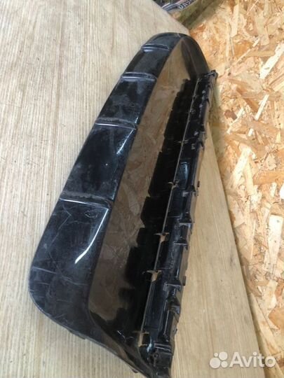 Накладка бампера задняя Porsche Cayenne 3