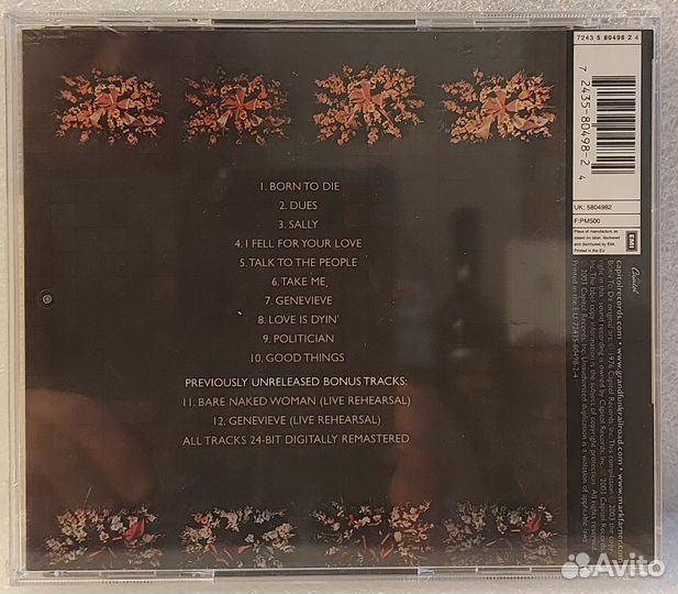 Grand Funk Railroad- Born To Die (CD)