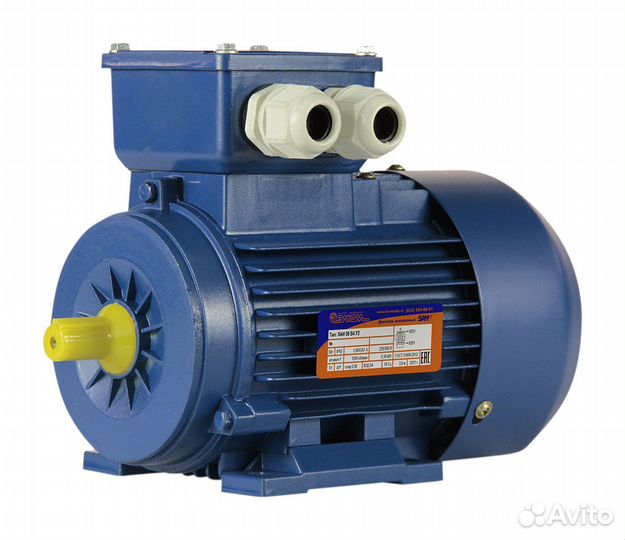 Электродвигатель аир 56 В2 (0.25 кВт/3000 об.мин)