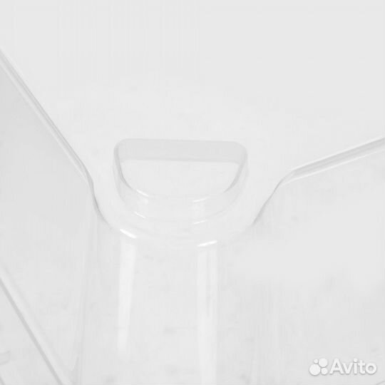 Ящик Кристалл 38.9x27.5x14.5 см 10 л пластик с кры