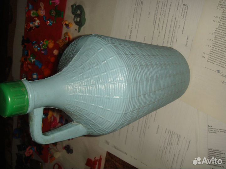 Бутылка пластиковая СССР