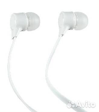 Наушники Perfeo handy с микрофоном, Белые