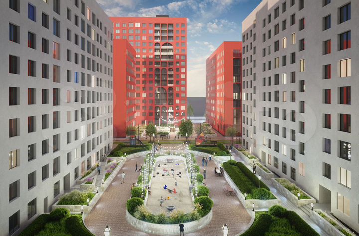 2-к. квартира, 48,9 м², 2/16 эт.