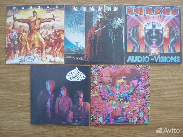 CD The Animals, Cream, Kansas