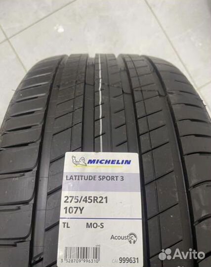 Michelin Latitude Sport 3 Acoustic​ 275/45 R21 и 315/40 R21