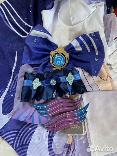 Костюм Кокоми геншин косплей