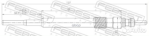 Свеча накаливания 12V Audi A4/A4,VW Passat 2.5