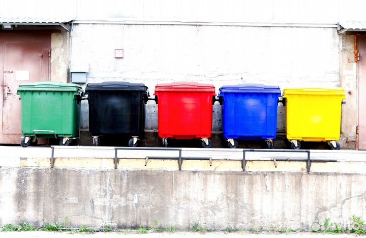 Пластиковый контейнер 1100л