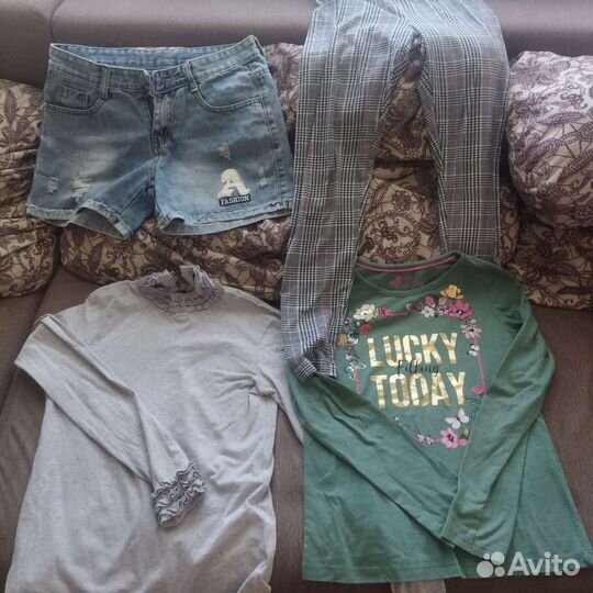 Вещи пакетом на девочку 9-11 лет