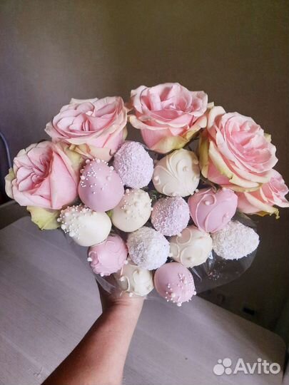 Букет из клубники в шоколаде