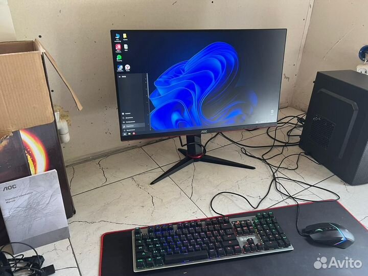 Игровой пк i5 10400f rfx 3060