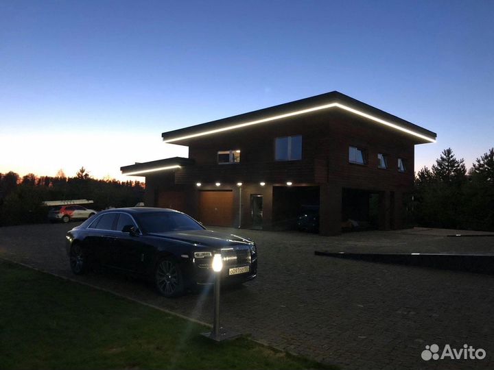 Уличное освещение по контуру