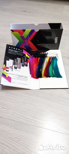 Палитра красок для волос estel