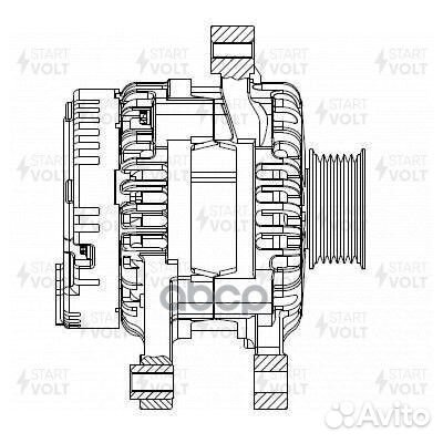 Генератор для а/м Geely Emgrand (11) /Lifan X60