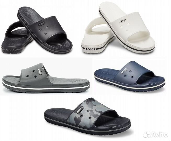 Сланцы шлепки шлепанцы сабо Crocs м12 - 45 - 46 р