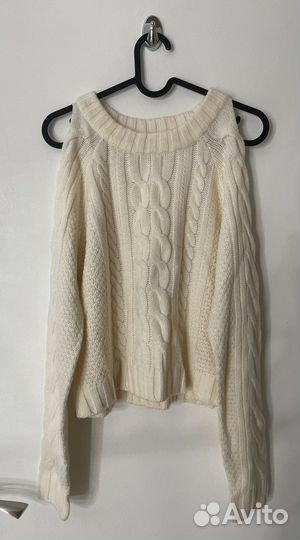 Свитер Amisu кремового цвета размера S