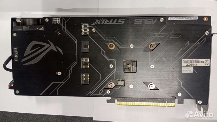Видеокарта gtx 1060 6gb asus strix