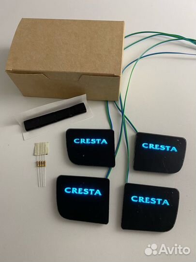 Led подсветка дверных ручек Toyota Cresta 100