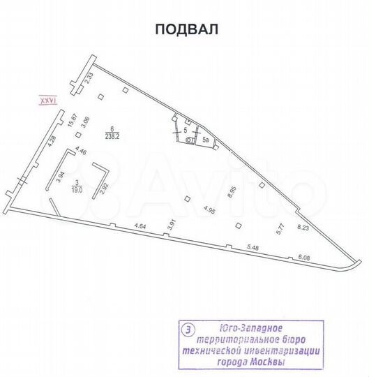 Аренда помещения ул.Профсоюзная 104 265 кв.м