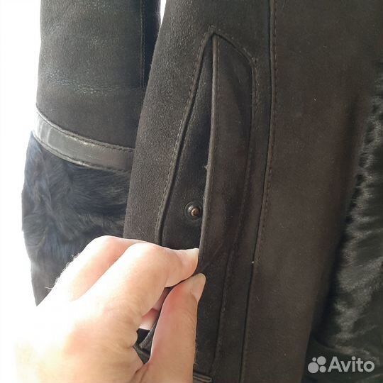 Дубленка натуральная женская 42 44