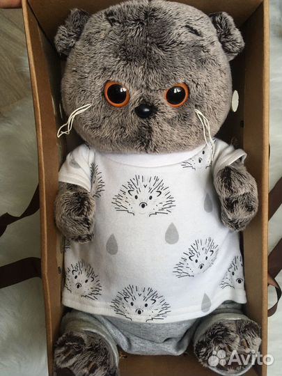 Игрушка кот Басик 30 см