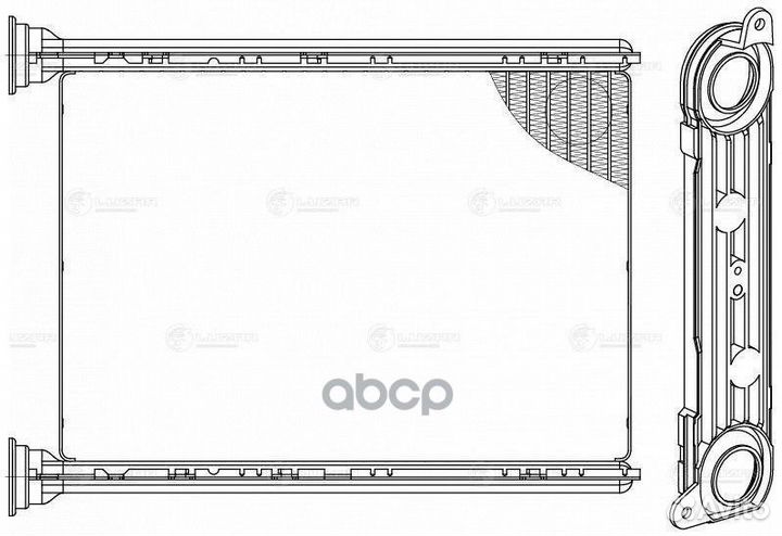 Радиатор отопителя renault megane III (08) /SCE