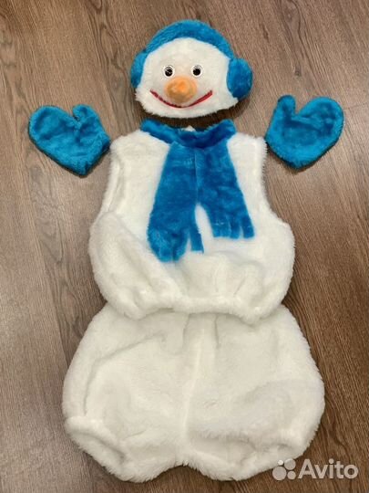 Новогодний костюм Снеговик