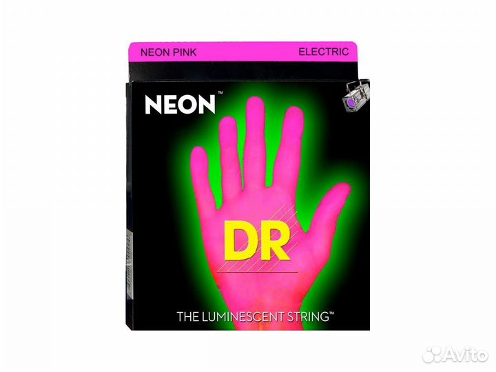 DR NPE-9 — неоновые струны для электрогитары 9-42