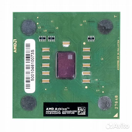 Процессор axda2000DUV3C Athlon 2000+ 462 Ретро