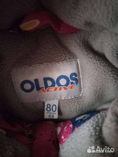 Зимний комбинезон для девочки 80