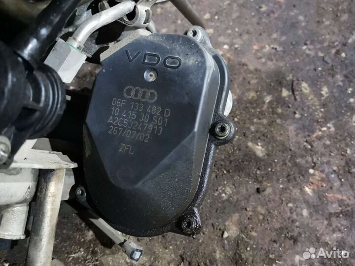 Регулятор впускного коллектора Audi A6 C6 2.0L BPJ